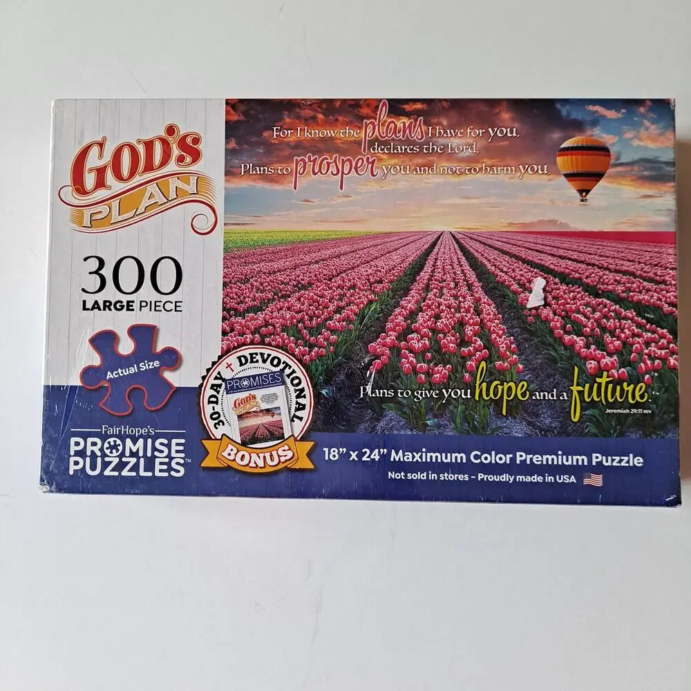 FairHope's Promise Puzzles God's Plan 300 Large Piece Size 18